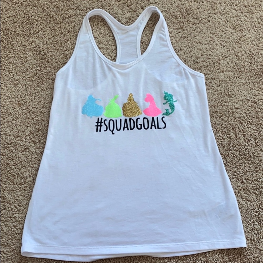 disney princess #squadgoals tank top